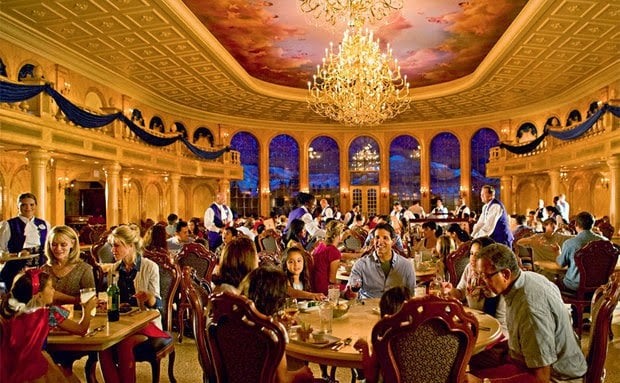 Dining Plan da Disney - Restaurante da Bela e a Fera