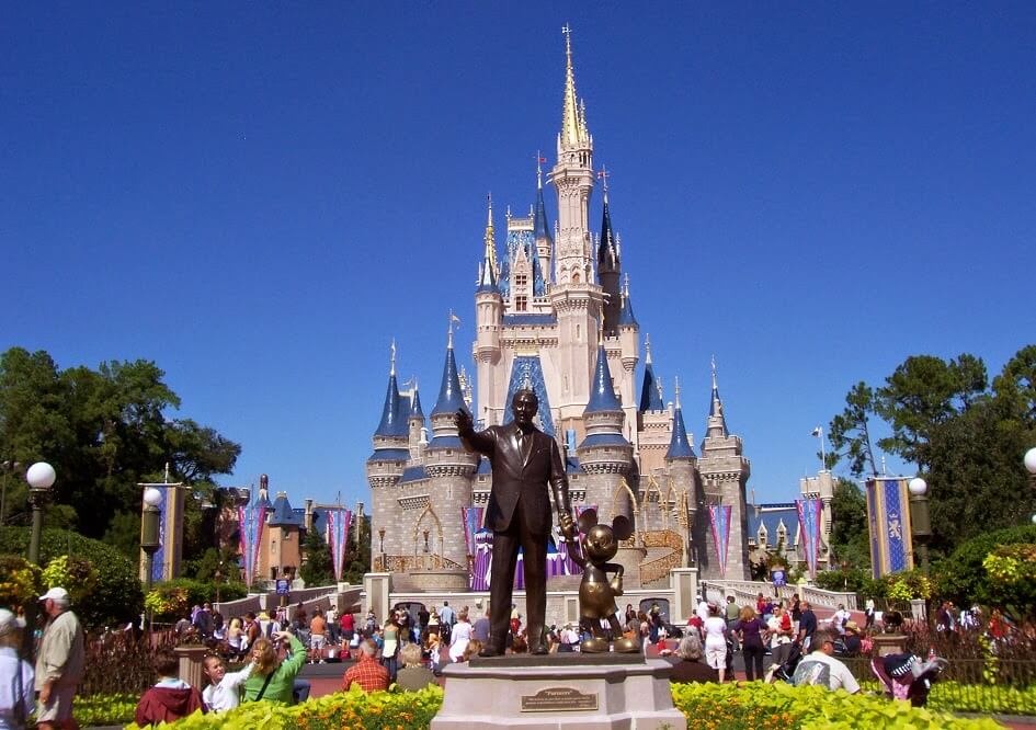 Parque Magic Kingdom na Disney em Orlando 