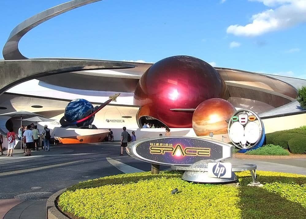 Mission Space no Epcot Disney Orlando