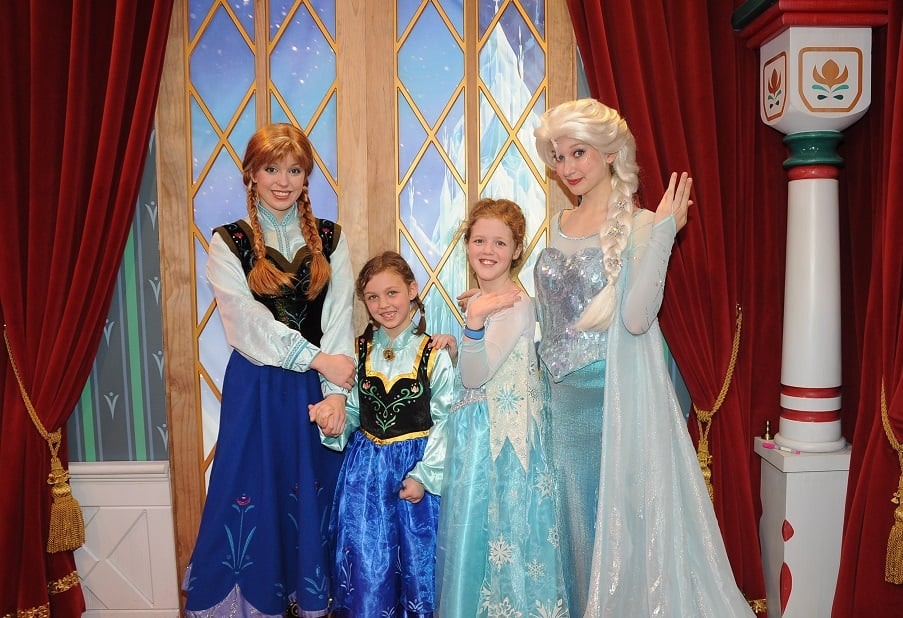  Encontros com as princesas da Disney