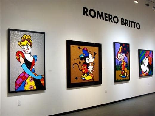 Galeria Romero Britto em Miami Beach