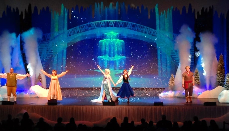 Musical do Frozen no Hollywood Studios Orlando