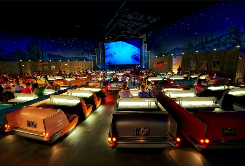 Sci-Fi Dine-In Theater Restaurant no Hollywood Studios 