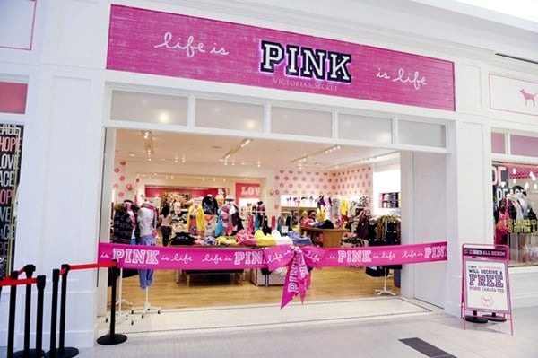 A marca Pink da Victoria's Secret