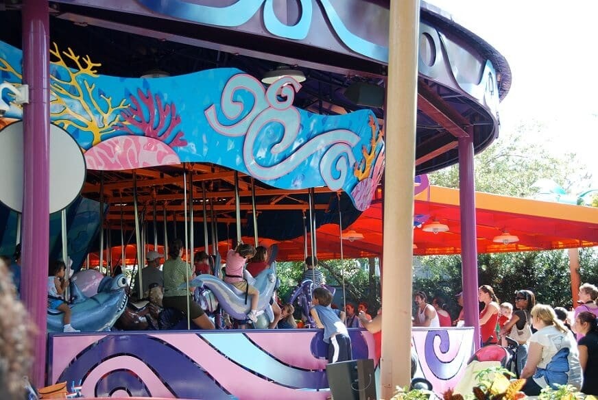 Sea Carousel no Sea World em Orlando