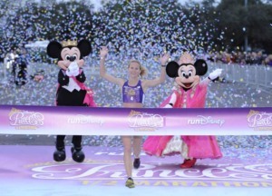 A corrida meia maratona das princesas na Disney