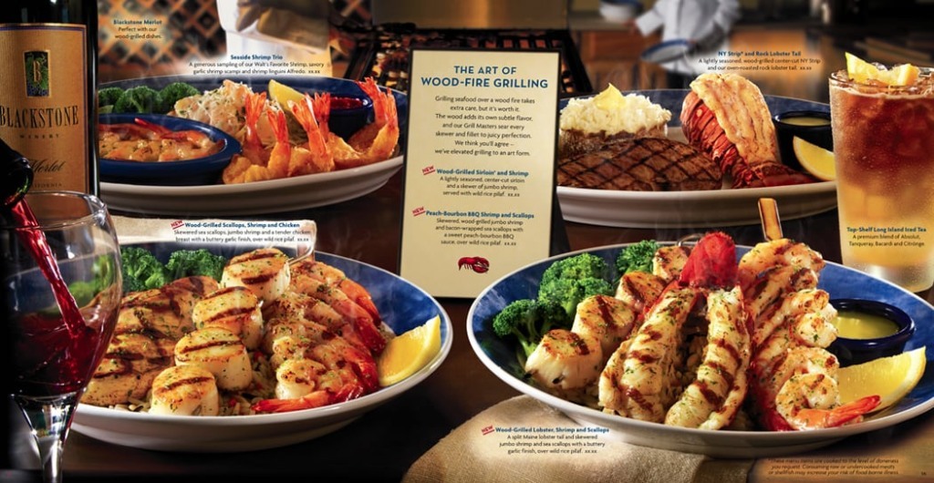 Restaurante Red Lobster em Miami e Orlando