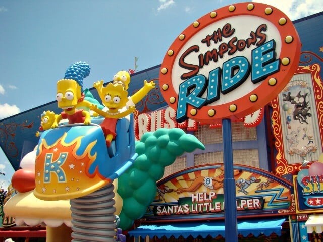 Atração da Springfield em Orlando