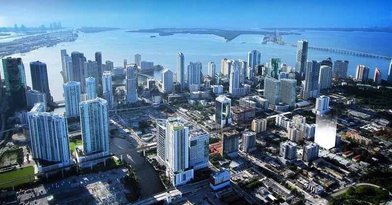 Vista de Downtown Miami