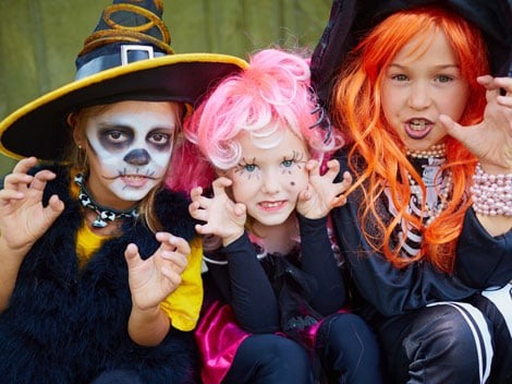 Halloween com crianças em Miami