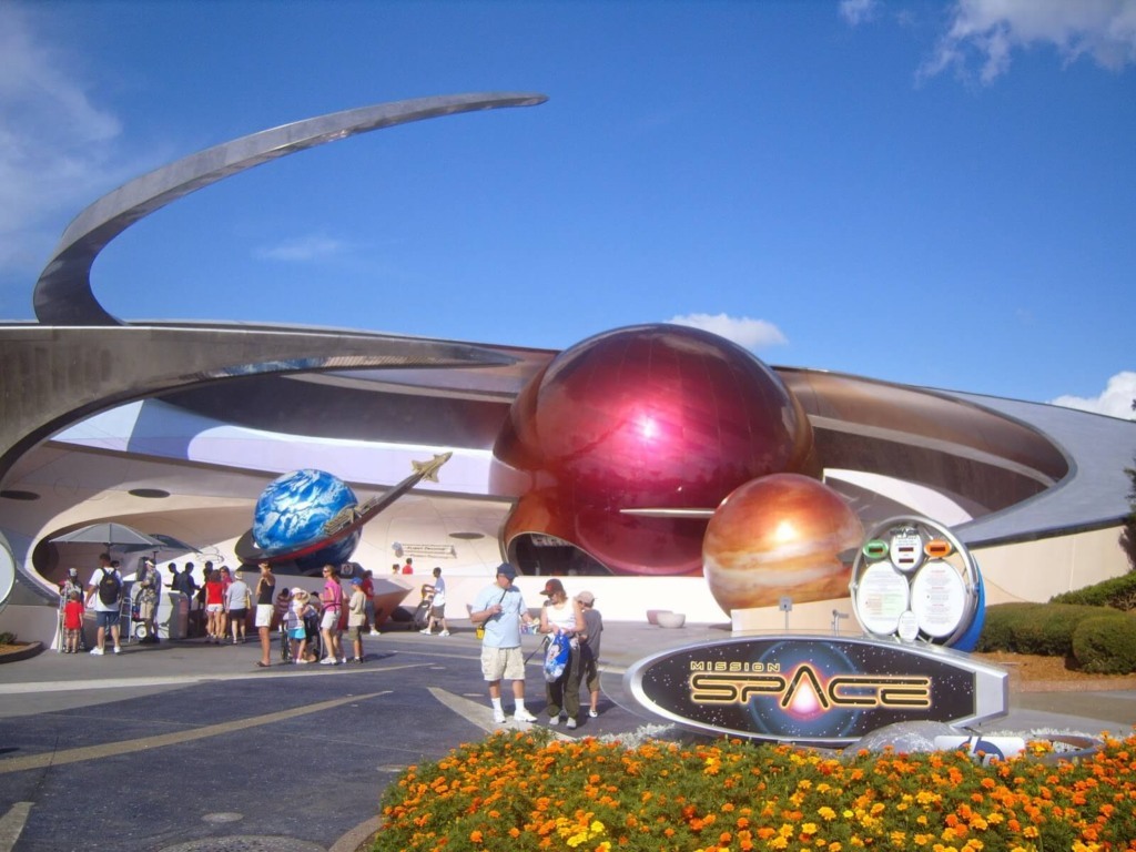 Parque Disney Epcot em Orlando - Mission Space