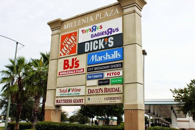 Centro de compras Millenia Plaza em Orlando