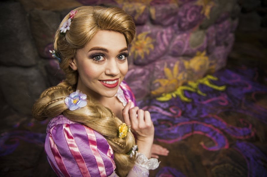 Onde encontrar a princesa Rapunzel nos parques da Disney