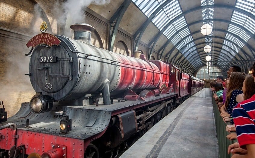 Trem Hogwarts Express na Universal Orlando