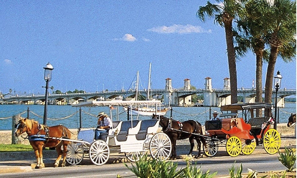 Cidade de Saint Augustine na Flórida