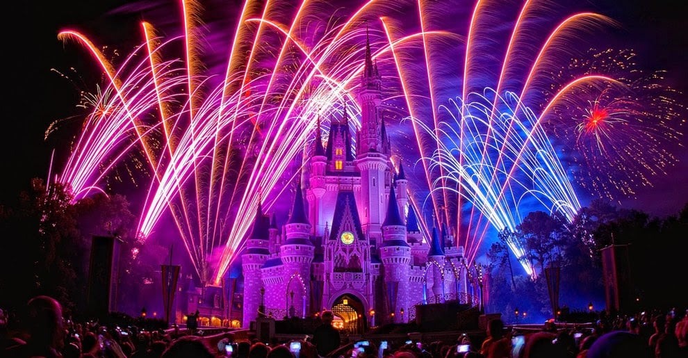 Réveillon e virada do ano novo na Disney em Orlando - Magic Kingdom