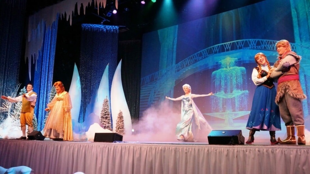 Show do Frozen no Disney Hollywood Studios em Orlando