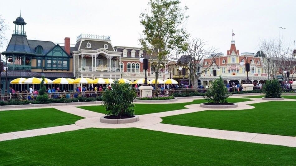 Área central do Magic Kingdom da Disney em Orlando