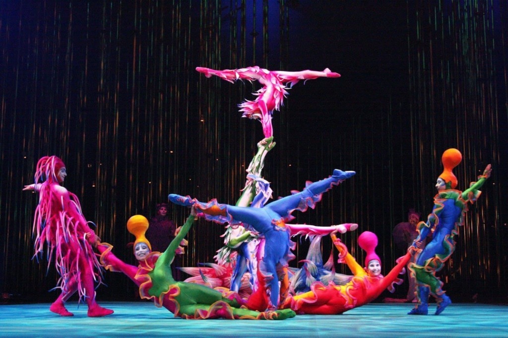Apresentação Varekai do Cirque du Soleil