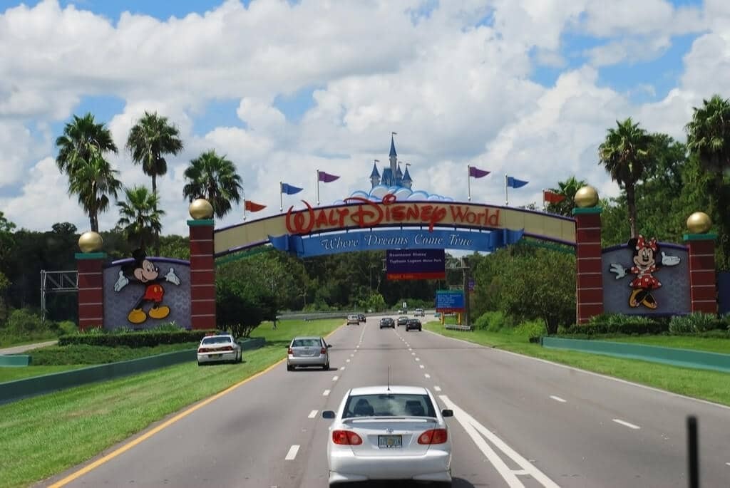 Entrada da Disney em Orlando
