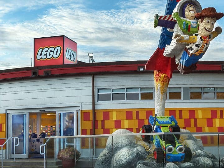 Loja da Lego na Disney Springs em Orlando 