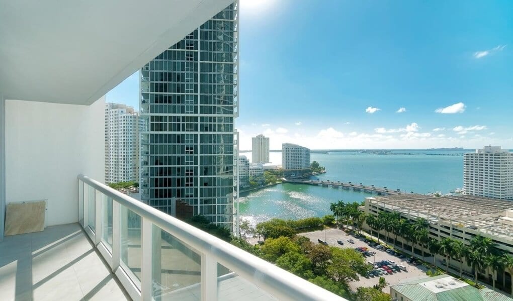 Vista da casa em Viceroy Miami