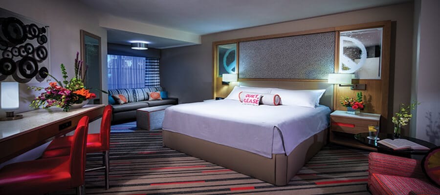 Como achar hotéis por preços incríveis em Orlando: Quarto Hard Rock Hotel em Orlando