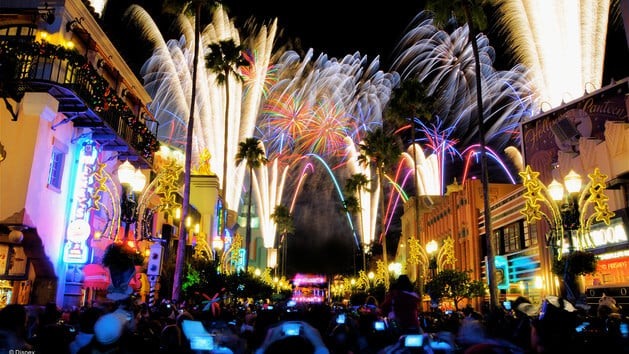 Fogos de artifício Star Wars na Disney em Orlando