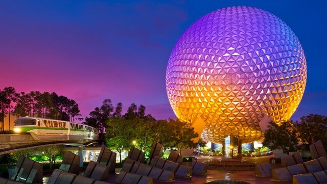  Parque Epcot na Disney em Orlando 