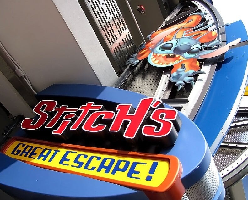 Stitch's Great Escape no Magic Kingdom em Orlando