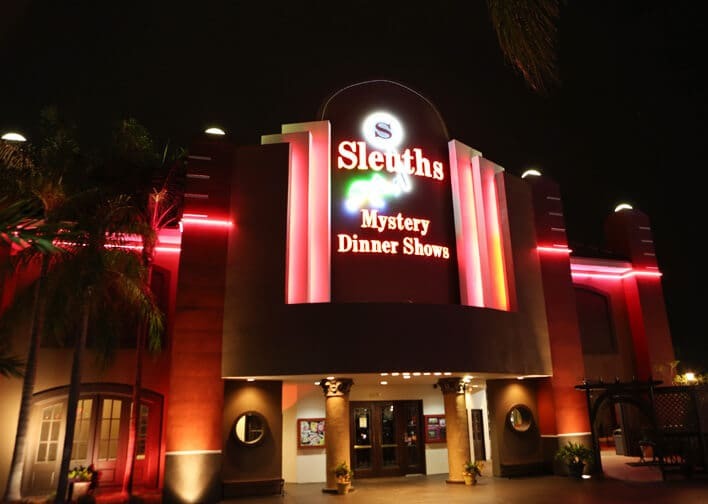 Jantar com show Sleuth's Mystery Dinner Theatre na International Drive em Orlando 