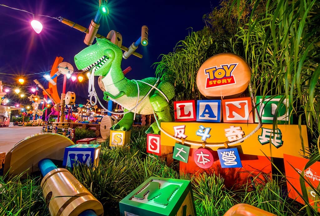 área Toy Story Land Disney