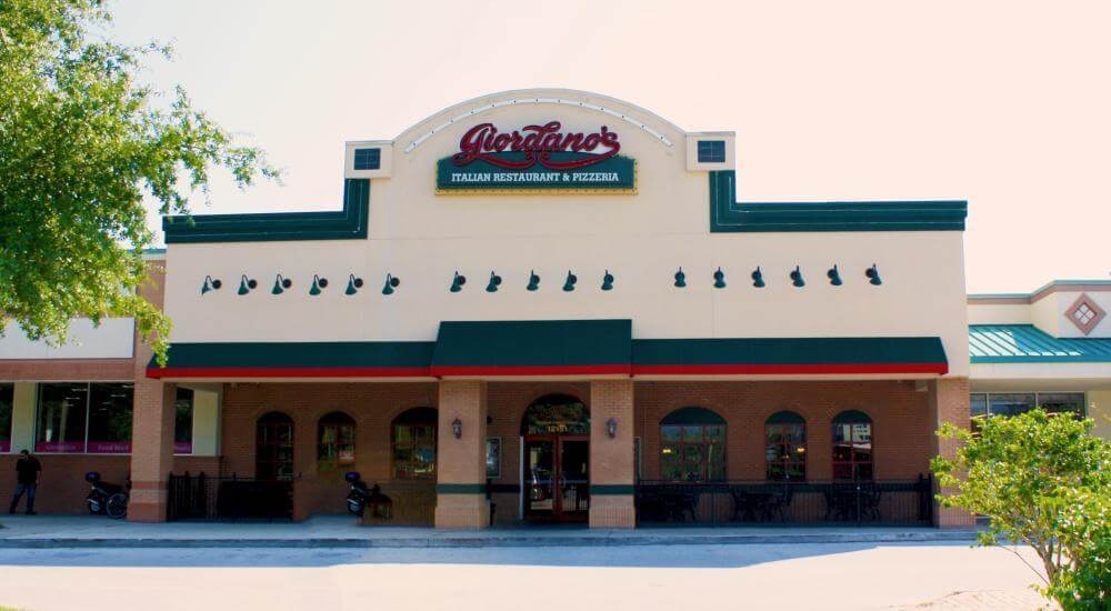 A Pizzaria Giordano's em Orlando