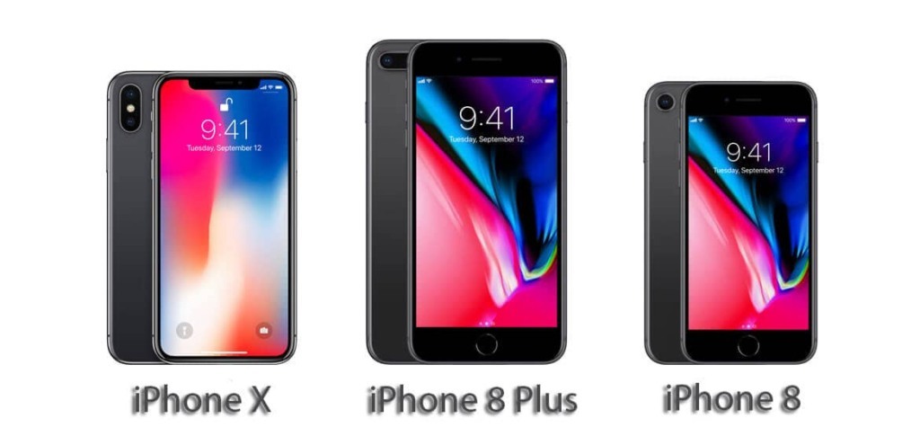 Diferenças entre o iPhone X, iPhone 8 e 8 Plus