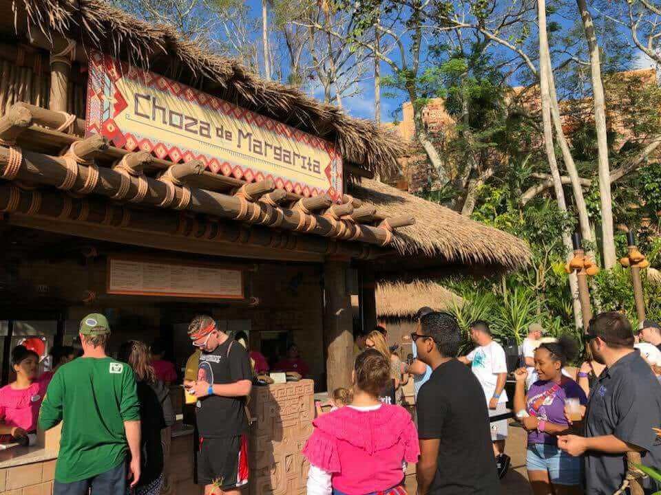 Entrada do Bar Choza de Margarita no Disney Epcot em Orlando