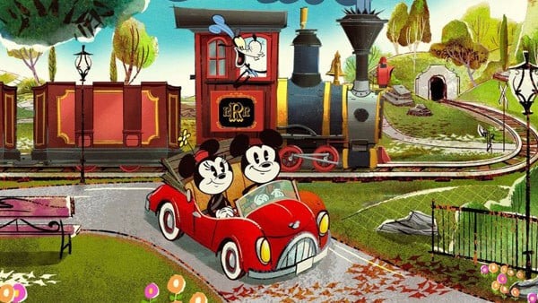 Mickey and Minnie’s Runaway Railway na Disney Orlando