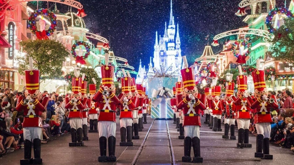  Mickey's Once Upon a Christmastime Parade na Disney em Orlando