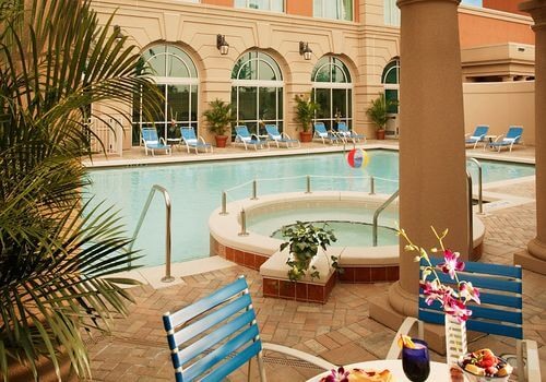Piscina do Renaissance Tampa International Plaza Hotel