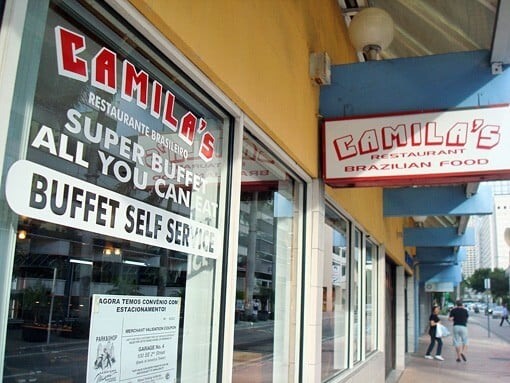 Restaurante de comida brasileira Camila's em Miami