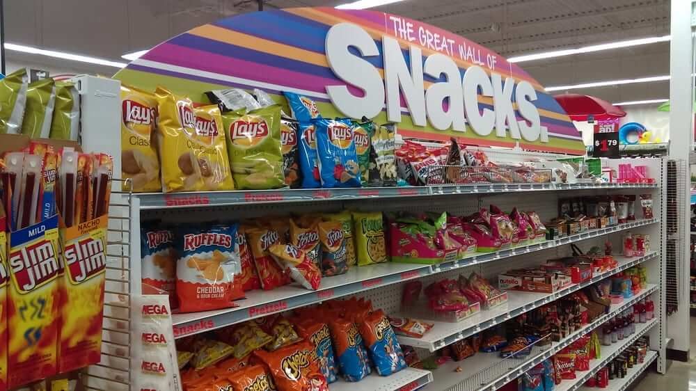 Loja Five Below em Orlando: snacks - lanches e doces