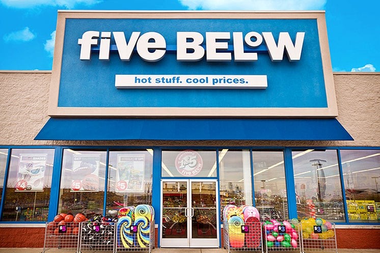 Loja Five Below em Orlando: tudo por até 5 dólares