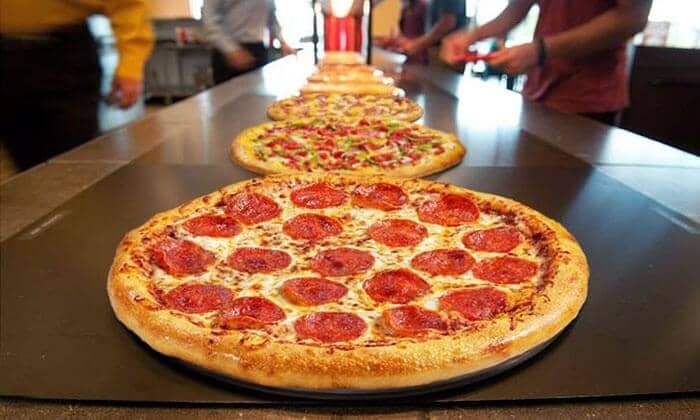 Pizzaria Cici's em Miami: pizzas