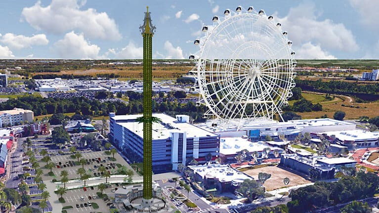 Atração StarFlyer em Orlando: o carrossel mais alto do mundo