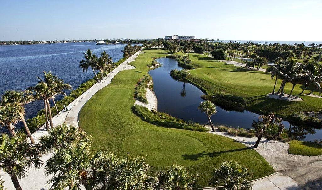 Jogar golfe em Palm Beach