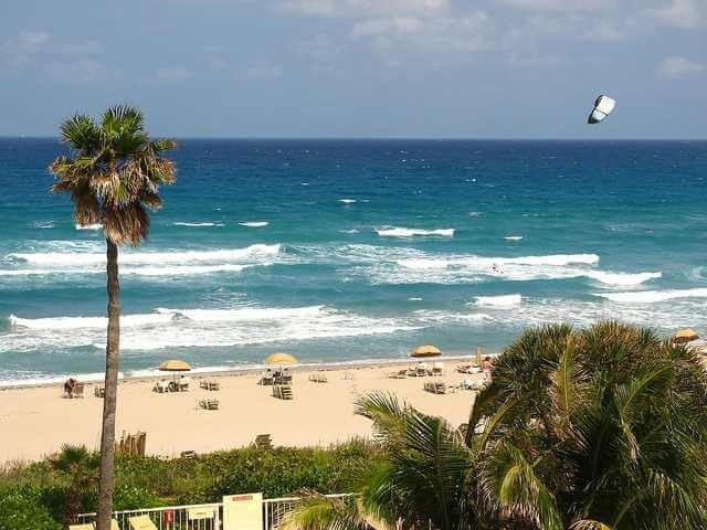 Praia de West Palm Beach