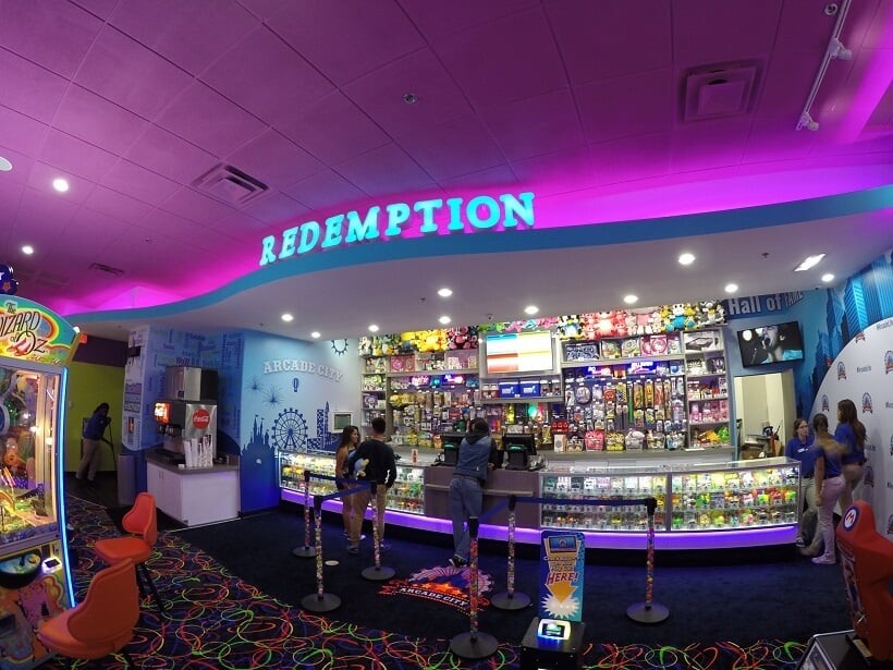 Arcade City no Icon Orlando 360 - compras