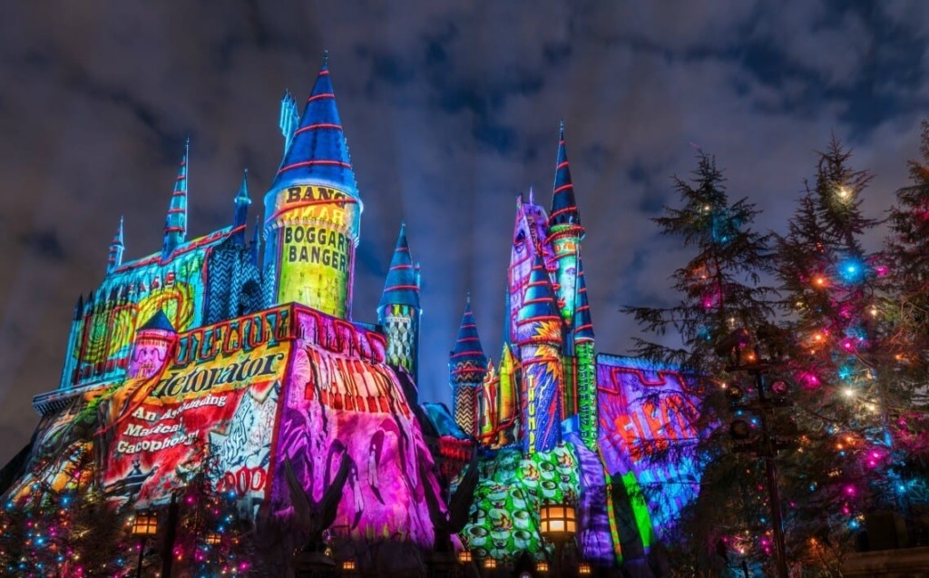 Natal do Harry Potter na Universal