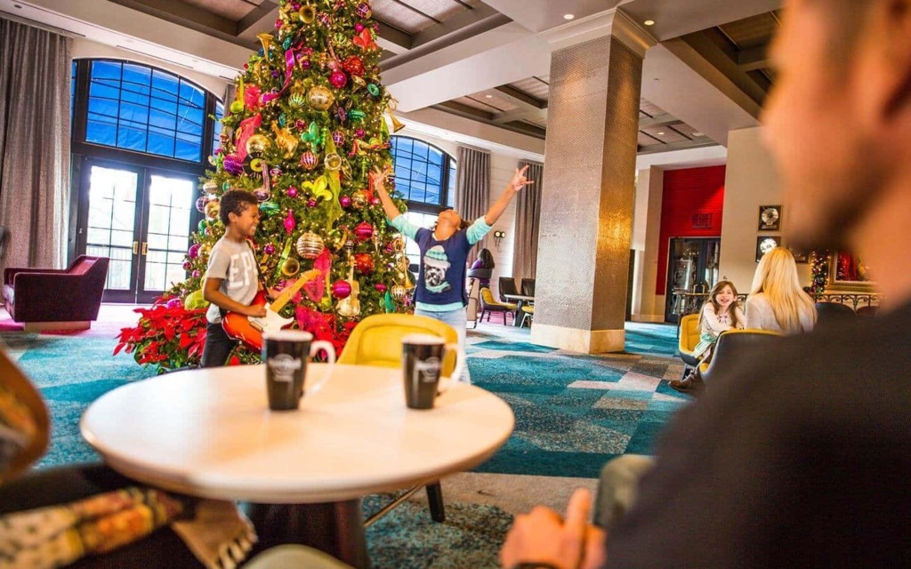 Natal nos hotéis da Universal em Orlando 