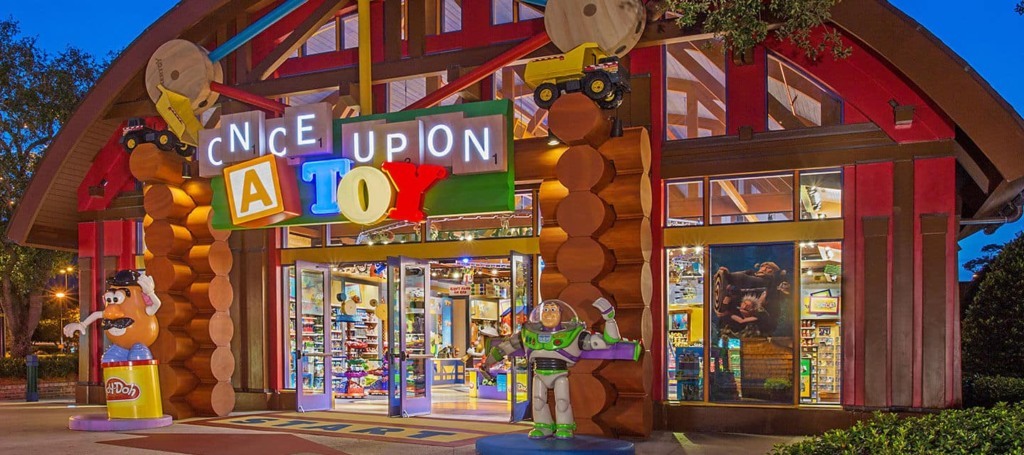 Melhores lojas de Disney Springs: Loja Once Upon a Toy