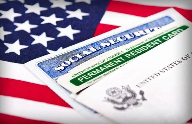 Green Card - documento para morar nos EUA